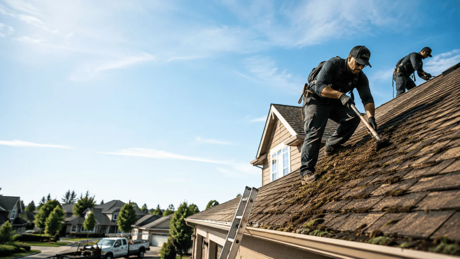 Roof Moss Removal in Wayan, ID near me